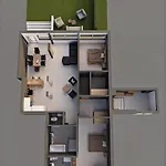 Apartman Luxus Terrassenappartement Berg & 1 *
