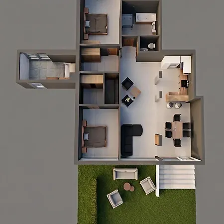 Luxus Terrassenappartement Berg & 1 Apartament Bodensdorf