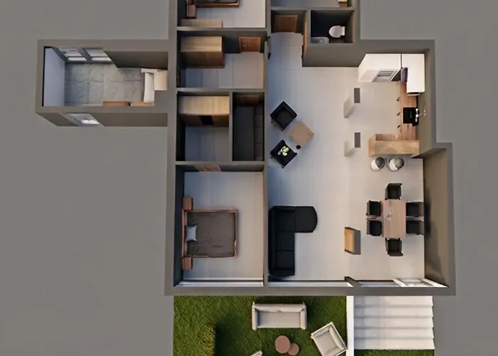 Luxus Terrassenappartement Berg & 1 דירה בודנסדורף